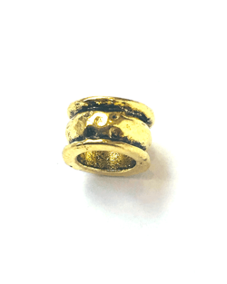 yellow-bronze-dreadlock-bead