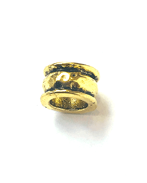 yellow-bronze-dreadlock-bead