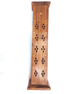 Incense-tower-wooden-leaf-south-africa-yoga-gangeya
