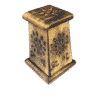 Small-Wooden-Tower-Incense-holder-cone-south-africa-yoga-gangeya