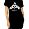 black ladies T shirt 100% cotton alternative unique Yoga Gangeya south africa