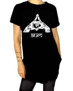 black ladies T shirt 100% cotton alternative unique Yoga Gangeya south africa
