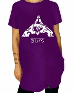 Purple 100% cotton top south africa bohemian alternative yoga
