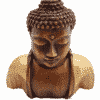Buddha half body gold 27 cm Yoga gangeya south africa