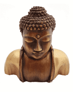 Buddha half body gold 27 cm Yoga gangeya south africa