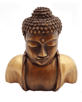 Buddha half body gold 27 cm Yoga gangeya south africa