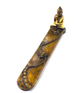 incense-holder-gold buddha south africa yoga gangeya