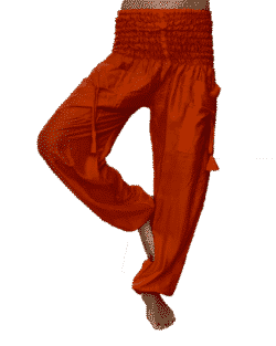 orange harem yoga pants south africa yoga gangeya bohemian