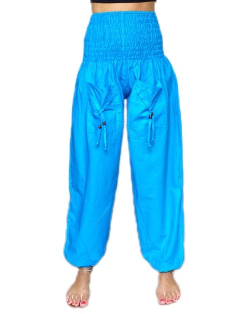 Sky Blue Harem Pants | Bohemian Yoga Pants | South Africa