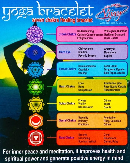 Yoga seven chakra bracelet south africa yoga gangeya gemstones